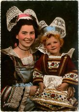 Cartolis Pont-Aven (Finistère) - Costumes de PONT-AVEN