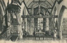 Cartolis Lampaul-Guimiliau (Finistère) - Intérieur de l'Eglise