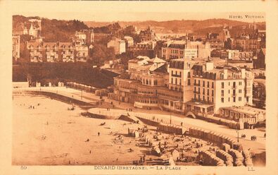 Cartolis Dinard (Ille-et-Vilaine) - La Plage