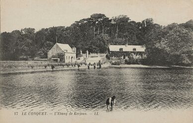 Cartolis Le Conquet (Finistère) - L'Etang de Kerjean