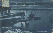 Cartolis Dinard (Ille-et-Vilaine) - La nuit La Rade