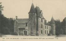 Cartolis Garlan (Finistère) - Le Manoir de Kervézec-Tourellon, XVIe siècle, fa ...