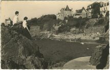 Cartolis Dinard (Ille-et-Vilaine) - Plage de Port-Riou.