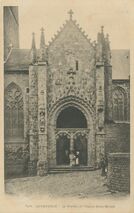 Cartolis Quimperlé (Finistère) - Le Portail de l'Eglise Saint-Michel