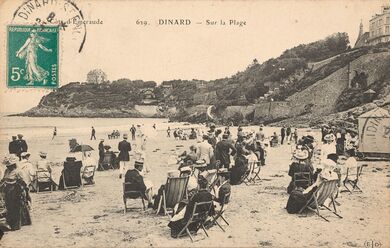 Cartolis Dinard (Ille-et-Vilaine) - Sur la Plage