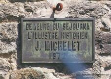 Cartolis Dinard (Ille-et-Vilaine) - Plaque à Jules Michelet