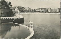 Cartolis Dinard (Ille-et-Vilaine) - La Piscine et la Plage