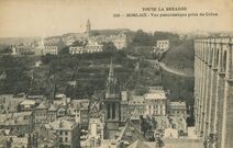 Cartolis Morlaix (Finistère) - Vue panoramique prise du Créon