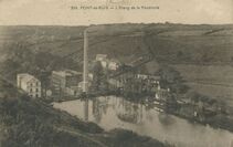 Cartolis Pont-de-Buis (Finistère) - L'Etang de la Poudrerie