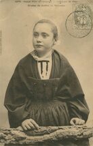 Cartolis Roscoff (Finistère) - Jeune Fille de Roscoff