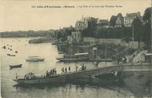Cartolis Dinard (Ille-et-Vilaine) - Le Port et la Cale des Vedettes Vertes