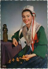 Cartolis Plougastel-Daoulas (Finistère) - Coiffe et Costume de PLOUGASTEL