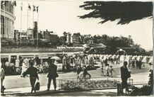 Cartolis Dinard (Ille-et-Vilaine) - Plage de l'Ecluse et le Cristal