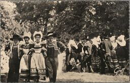 Cartolis Pont-Aven (Finistère) - Danse La Gavotte