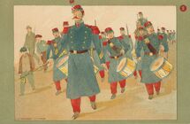 Cartolis Paris (Paris) - LE REGIMENT QUI PASSE