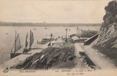 Cartolis Dinard (Ille-et-Vilaine) - La Cale, le Môle