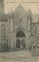 Cartolis Quimperlé (Finistère) - Le Portail de l'Eglise Saint-Michel