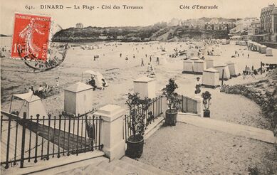 Cartolis Dinard (Ille-et-Vilaine) - La Plage