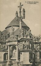 Cartolis Guimiliau (Finistère) - Le Calvaire (1581)