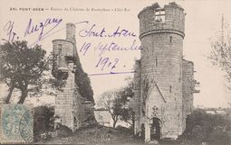 Cartolis Aucune (Finistère) - Ruines du Château de Rustephan