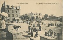 Cartolis Dinard (Ille-et-Vilaine) - La Place de l'Eglise