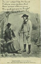 Cartolis Mellionnec (Côtes d'Armor) - Paysans des Côtes-du-Nord (Mellionnec)