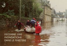 Cartolis Quimperlé (Finistère) - QUIMPERLE, intervention des pompiers.