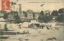 Cartolis Dinard (Ille-et-Vilaine) - La Plage et l'Hôtel Crystal