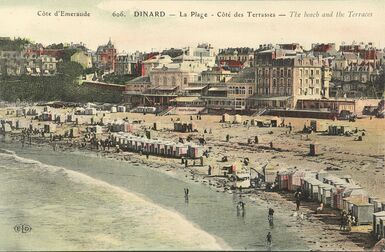 Cartolis Dinard (Ille-et-Vilaine) - La Plage