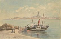 Cartolis Dinard (Ille-et-Vilaine) - L'Arrivée à Dinard