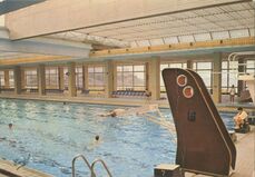 Cartolis Dinard (Ille-et-Vilaine) - La Piscine Olympique et son Plongeomatic