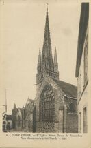 Cartolis Pont-Croix (Finistère) - L'Eglise de Notre-Dame de Roscudon