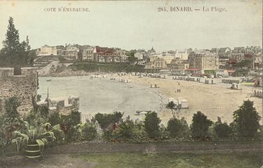 Cartolis Dinard (Ille-et-Vilaine) - La Plage