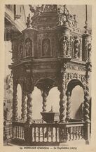 Cartolis Guimiliau (Finistère) - Le Baptistère (1675)