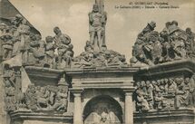 Cartolis Guimiliau (Finistère) - Le Calvaire (1581), détails