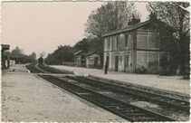 Cartolis Saint-Gérand (Morbihan) - La gare