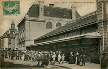 Cartolis Auray (Morbihan) - Les Halles et la Salle des fêtes
