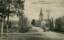 Cartolis Campénéac (Morbihan) - Vue de la Route de Ploërmel