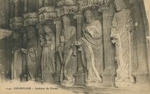 Cartolis Guimiliau (Finistère) - Intérieur du Portail
