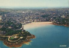 Cartolis Dinard (Ille-et-Vilaine) - Plage de l'Ecluse