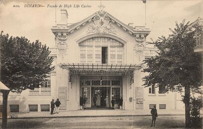 Cartolis Dinard (Ille-et-Vilaine) - Façade de High Life Casino