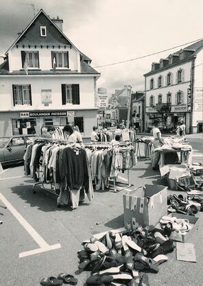 Cartolis Gourin (Morbihan) - Jour de marché