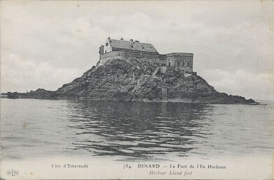 Cartolis Dinard (Ille-et-Vilaine) - Le Fort de l'Ile Harbour