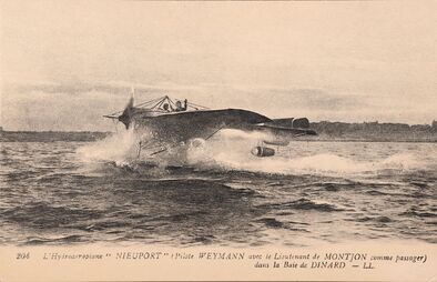 Cartolis Dinard (Ille-et-Vilaine) - L'Hydroaeroplane NIEUPORT