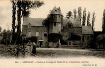 Cartolis Guingamp (Côtes d'Armor) - Restes de l'Abbaye de Sainte-Croix transformée en ...