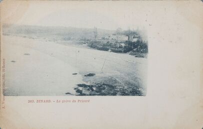 Cartolis Dinard (Ille-et-Vilaine) - La grève du Prieuré