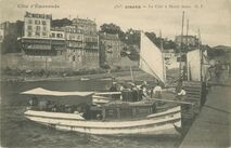 Cartolis Dinard (Ille-et-Vilaine) - La Cale à Marée haute