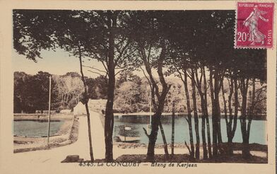 Cartolis Le Conquet (Finistère) - Etang de Kerjean