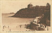 Cartolis Dinard (Ille-et-Vilaine) - La Promenade des Alliés et la Pointe du Moulinet