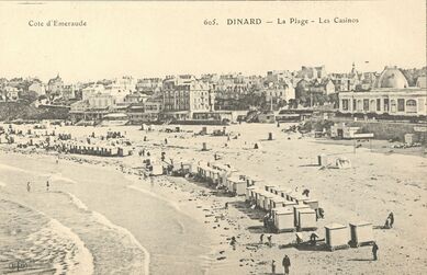 Cartolis Dinard (Ille-et-Vilaine) - La Plage
